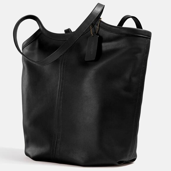 Coach Bea Tote Black Leather Top Zip Shoulder Handbag NWT - Picture 2 of 13